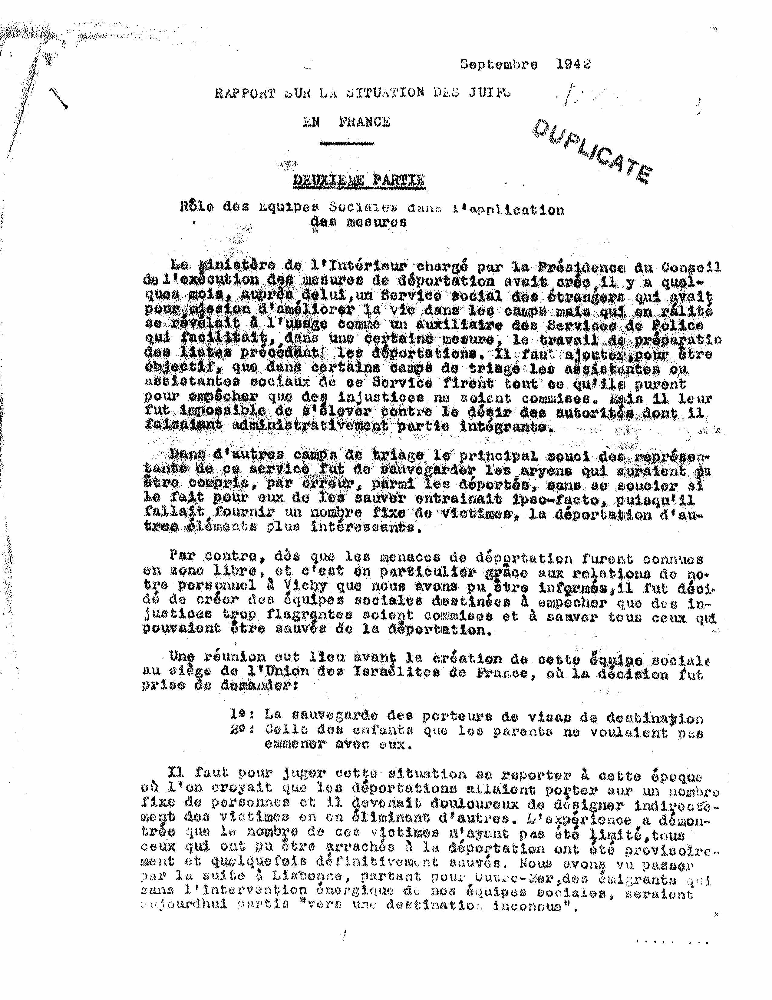 UGIF report 1942