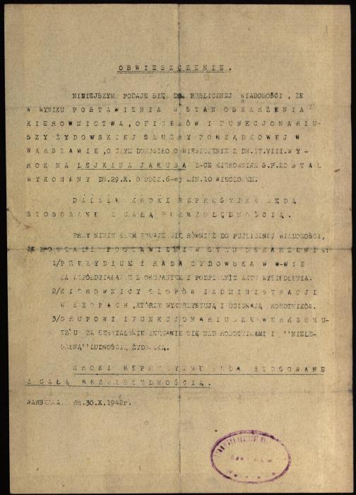 Jakub Lejkin execution document