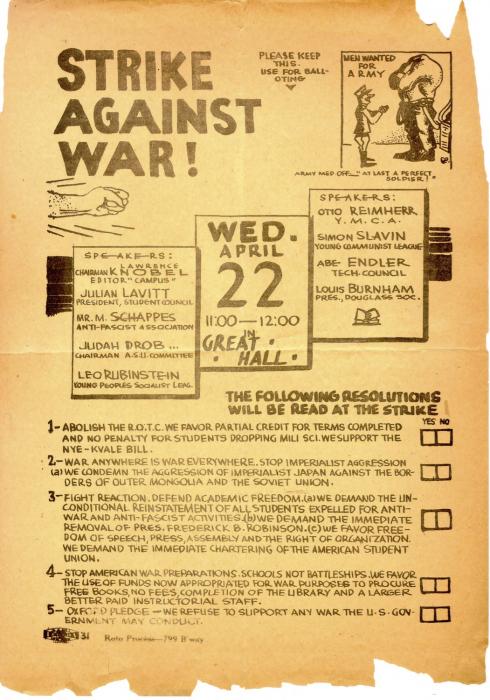 Strike Against War